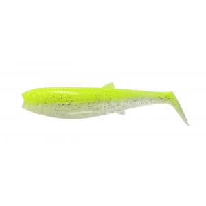 Savage Gear Cannibal Shad 12.5 cm [20 g] flou yellow glow 4-pack