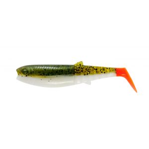 Savage Gear Cannibal Shad 15 cm [33 g] olive hot orange 2-pack