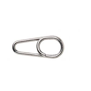 Savage Gear Custom Salt Splitring beteslås 18 kg (40 lb) s silver 15-pack