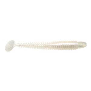 Lunker City Swimmin' Ribster 10 cm [4 g] albino shad 8-pack