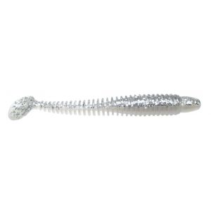 Lunker City Swimmin' Ribster 10 cm [4 g] ice shad 8-pack