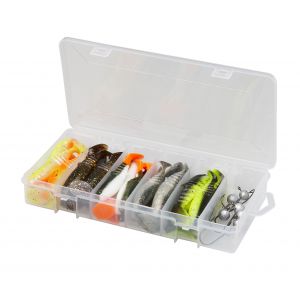 Savage Gear Cannibal Shad betesset [8 & 10 cm] mixed colors 36-pack