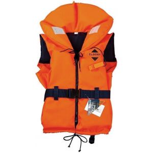 Fladen 830 100N räddningsväst orange 40-60 kg
