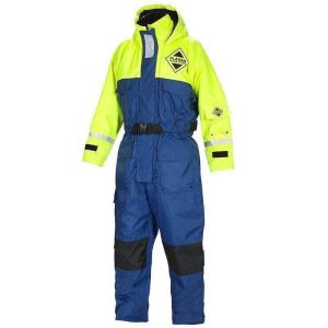 Fladen 845 flytoverall blå/gul medium