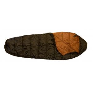 Fladen Allround sovsäck [10 till 15°C] 230 x 85 cm svart/brun