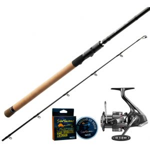 Savage Gear Browser V2 + Shimano Vanford FA haspelset 8'6" -100 g inkl. flätlina