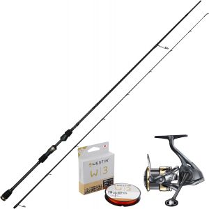 Westin W3 Finesse T&C 2nd + Shimano Ultegra FD haspelset 7'1" 7-21 g inkl. flätlina