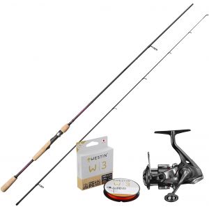 Svartzonker The Force [Deep] + Shimano Vanford FA haspelset 7'9" 8-32 g inkl. flätlina