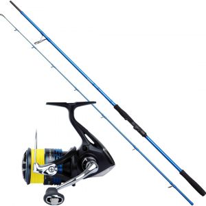 Savage Gear SGS4 Shad & Metal Specialist + Shimano Nexave haspelset Heavy 7'11" -80 g inkl. flätlina