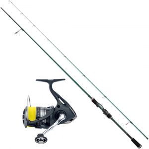 Abu Garcia Spike X Tech Rig + Shimano Catana haspelset Finesse 7'6" 3-14 g inkl. flätlina