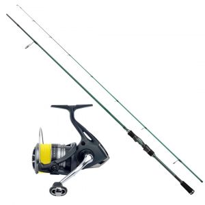 Abu Garcia Spike X Tech Rig + Shimano Catana haspelset Finesse 8'6" 3-18 g inkl. flätlina