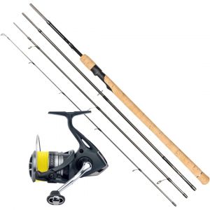 Daiwa Silvercreek + Shimano Catana haspelset Light 9' 3-15 g inkl. flätlina