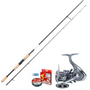 Myran Eciton Finesse haspelset 8' 35-100 g inkl. flätlina [Exceler LT 4000]