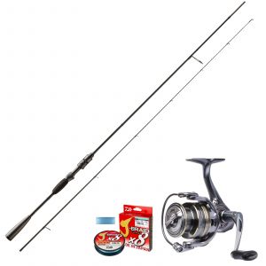 Okuma Psycho Stick haspelset 9' 30-60 g inkl. flätlina [MX2 Pro 4000]