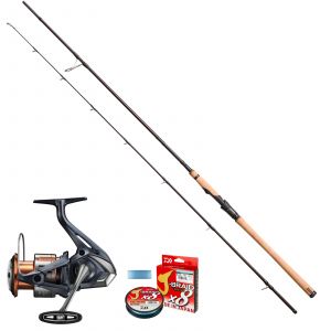 Savage Gear Alpha SG6 Big Bait 8'6" 60-100 g haspelset inkl. flätlina [Nasci 4000]