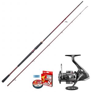 Westin W6 Powercast haspelset 7'9" XXH 40-130 g inkl. flätlina [Vanford 4000]