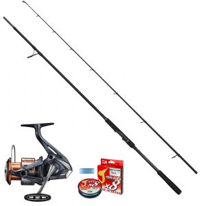 Savage Gear Tactical Big Bait haspelset 7'1" 35-100 g inkl. flätlina [Nasci 4000]