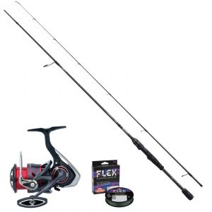 Abu Garcia EON 802M haspelset 8' 8-32 g inkl. flätlina [Fuego LT 3000-C]