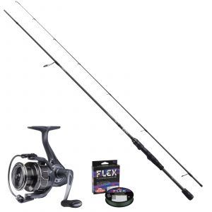 Abu Garcia EON 802MH haspelset 8' 12-42 g inkl. flätlina [MX3 Pro 3000]