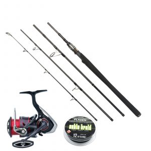 Fladen Maxximus Travel North haspelset 4-delat 8'6" 100-150 g inkl. flätlina [Fuego LT 3000-C]