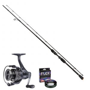 Fladen Maxximus Fast HMC haspelset 9' 10-35 g inkl. flätlina [MX3 Pro 3000]