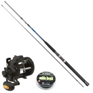 Daiwa Saltist Interline Trolling trollingset 7' 12-20 lb inkl. flätlina [Tycona 40-LC]