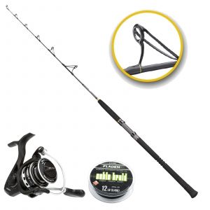 Fladen Maxximus Nano Jigging havsfiskeset 5' 30-50 lb inkl. flätlina [Pursuit IV 3000]