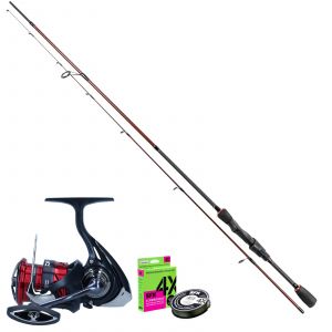 Daiwa Ninja LT | Fladen Maxximus Creek barnset 6'4" 0.5-2 g inkl flätlina