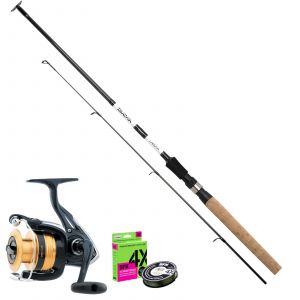 Daiwa Sweepfire | Laguna haspelspö juniorset 7'0" 15-40 g inkl flätlina