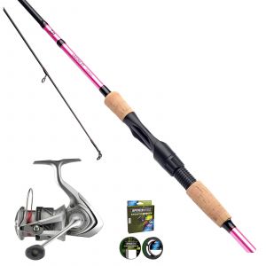 Daiwa Crossfire | Laguna XT juniorset 7'0" 15-40 g inkl flätlina