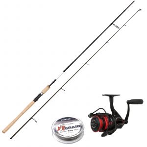 PENN Fierce IV | Myran Eciton Spin abborrset 8'7" 7-28 g inkl. flätlina