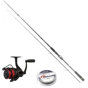 PENN Fierce IV | Daiwa Prorex S v3 abborrset 7'1" 5-25 g inkl. flätlina
