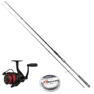 PENN Fierce IV | Daiwa Prorex S v3 abborrset 9' 5-25 g inkl. flätlina