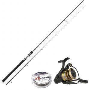 PENN Battle IV | Westin W3 Powershad 3rd abborrset 8' 7-25 g inkl. flätlina