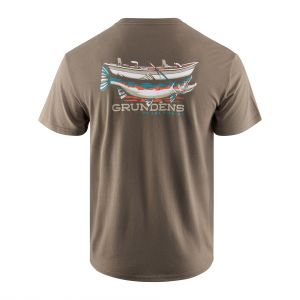 Grundéns Drift Boat SS t-shirt otter x-large