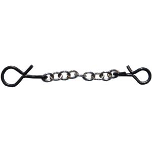 Wiggler Pimpelkedja med snappers 19.5 mm svart 2-pack