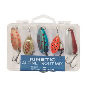 Kinetic Alpine Trout Mix betesset 5-pack