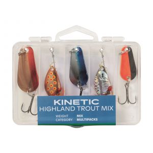 Kinetic Highland Trout Mix betesset 5-pack