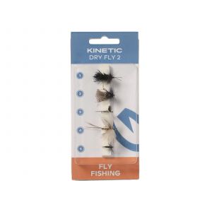 Kinetic Dry 2 flugor 5-pack