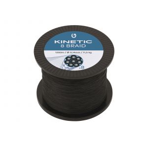 Kinetic 8 Braid flätlina fluo green 0.200 mm x 1200 m [15.0 kg]