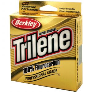 Berkley Trilene 100% Fluorocarbon leader material clear 50 m