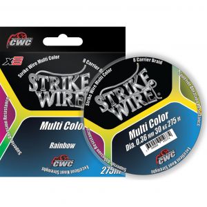 Strike Wire Muti Color X8 braided line