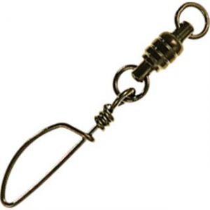 BFT Tournament beteslås med kullagrat lekande i rostfritt stål svart 2-pack