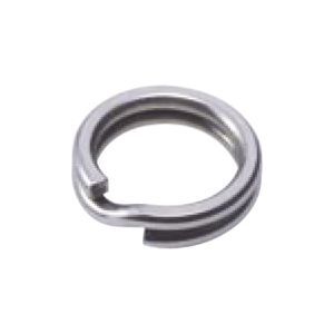 BFT Pro Splitring in stainless steel silver 10-pack