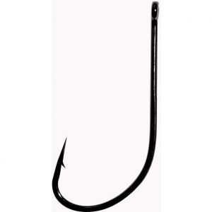 Gamakatsu F314 single hook black, 25-pack