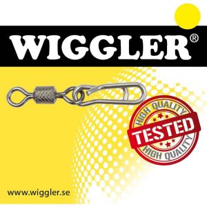 Wiggler Speedy bait snap black 3-pack