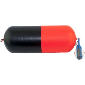 Wiggler Halibut Float Black/Red