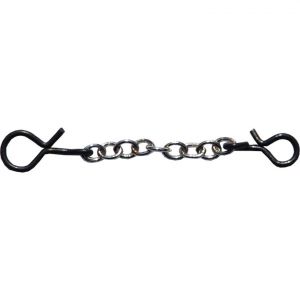 Wiggler Pimpelkedja med snappers svart 2-pack