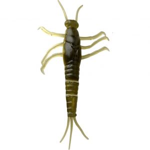 Savage 3D PVC Mayfly loose body 5 cm [1.5 g] 8-pack