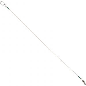 Daiwa Tournament steel leader with snap/swivel 2-pack